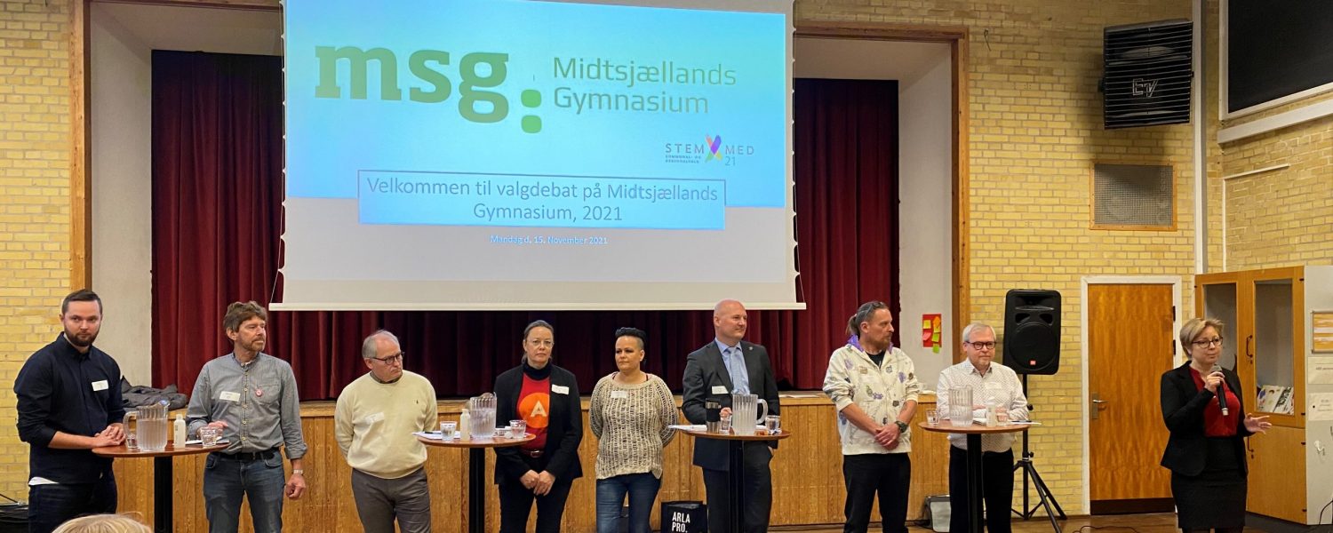 Partidebat på MSG Haslev